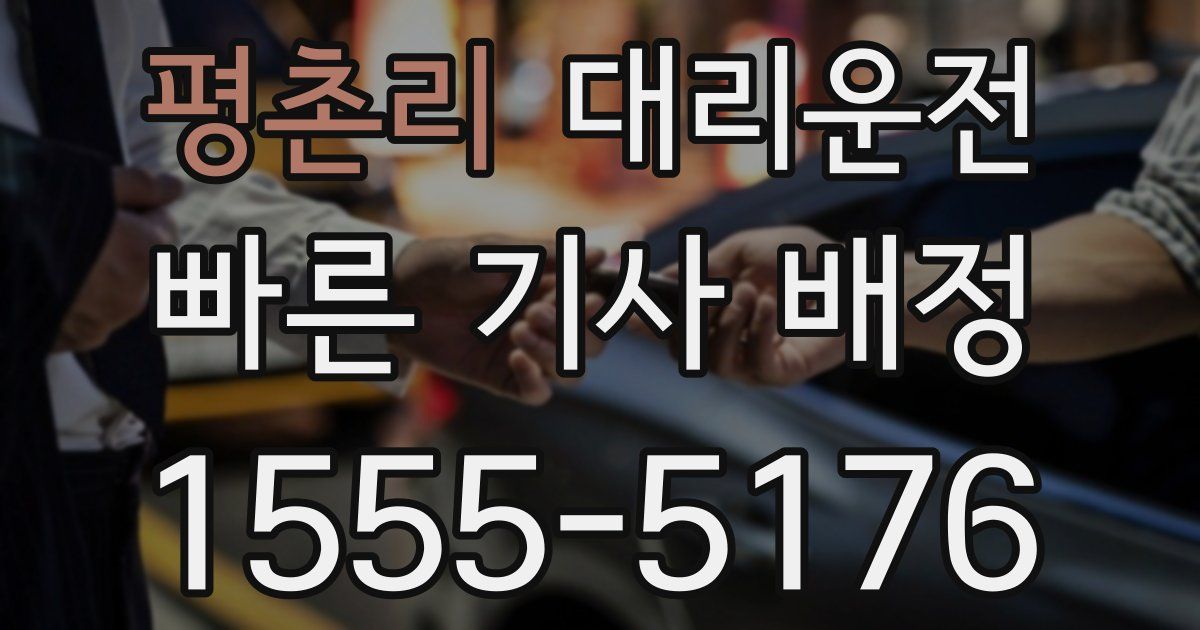 일일대리기사
