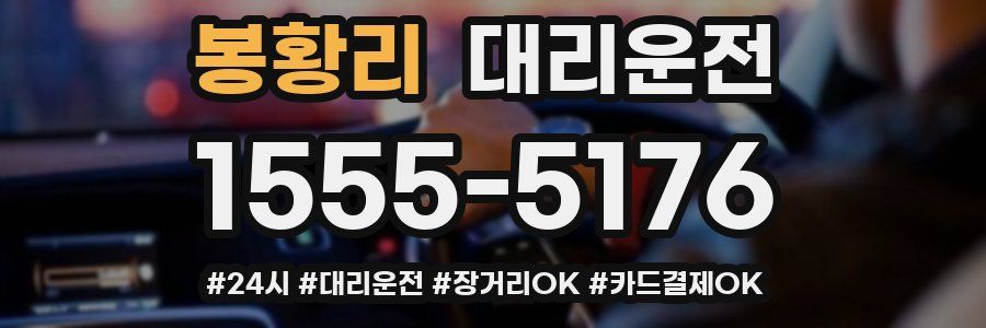 봉황리 대리운전