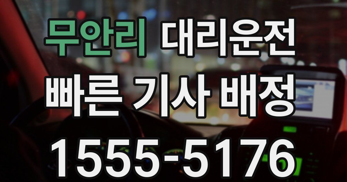 일일대리기사
