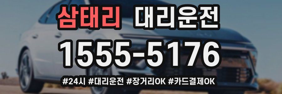 삼태리 대리운전