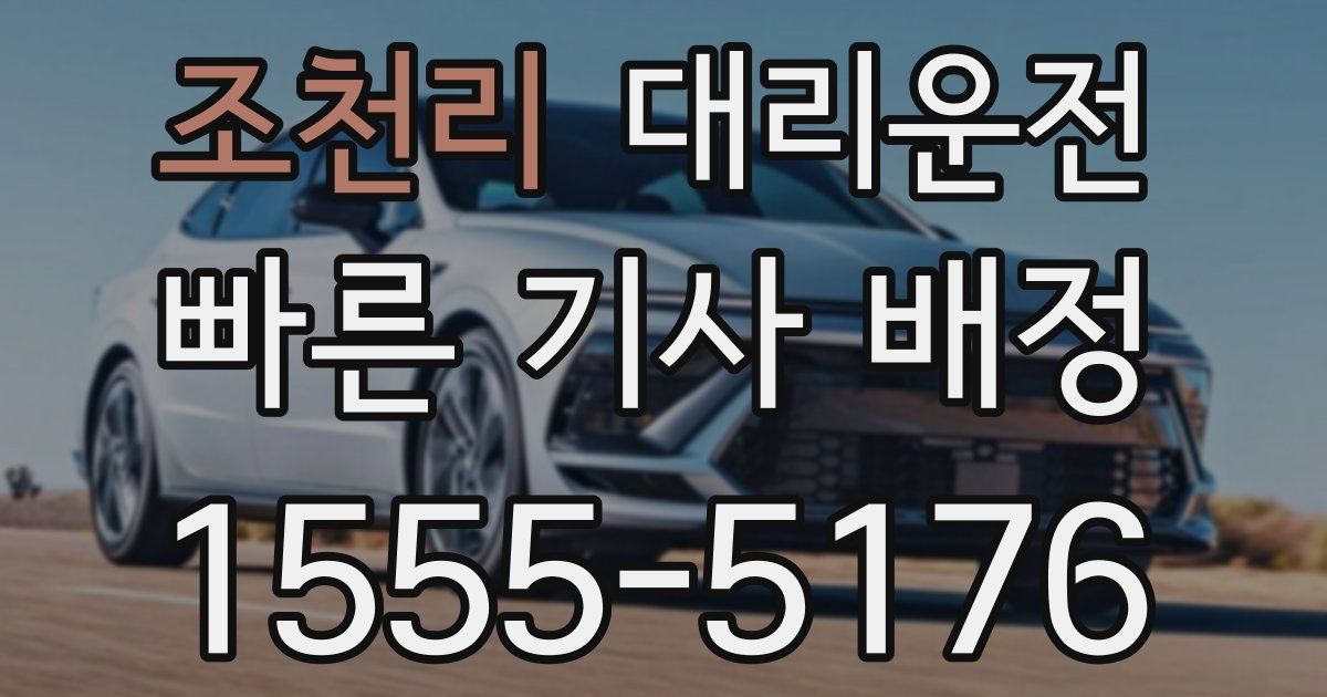 일일대리기사