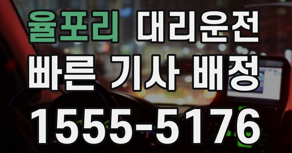 일일대리기사