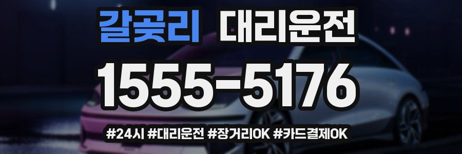 갈곶리 대리운전