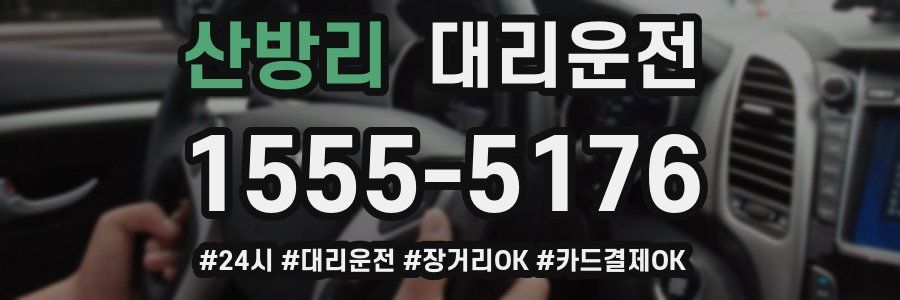 산방리 대리운전