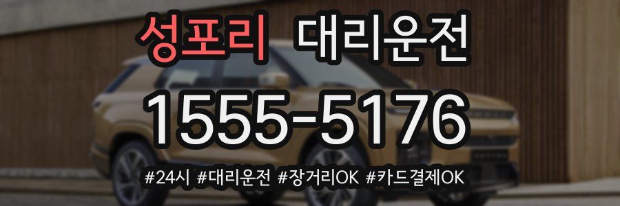 성포리 대리운전