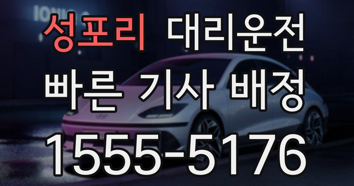 일일대리기사
