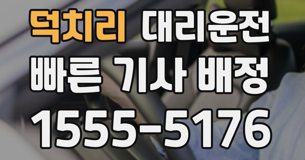 일일대리기사