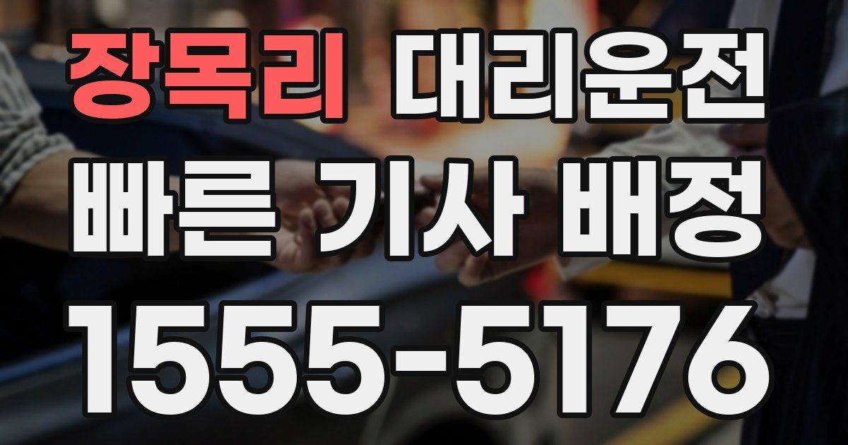 일일대리기사