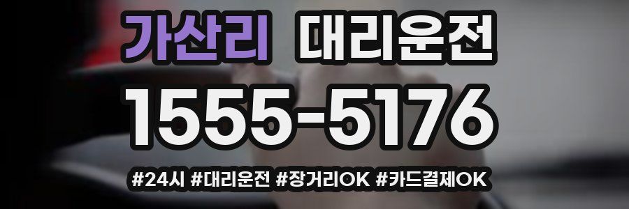 가산리 대리운전