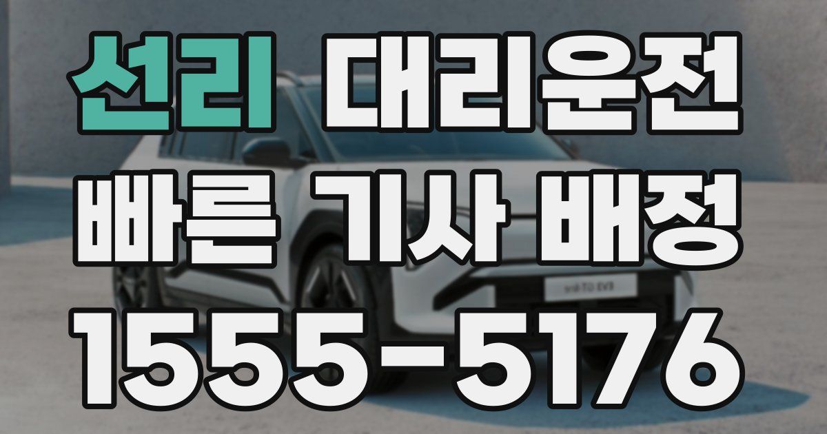 일일대리기사