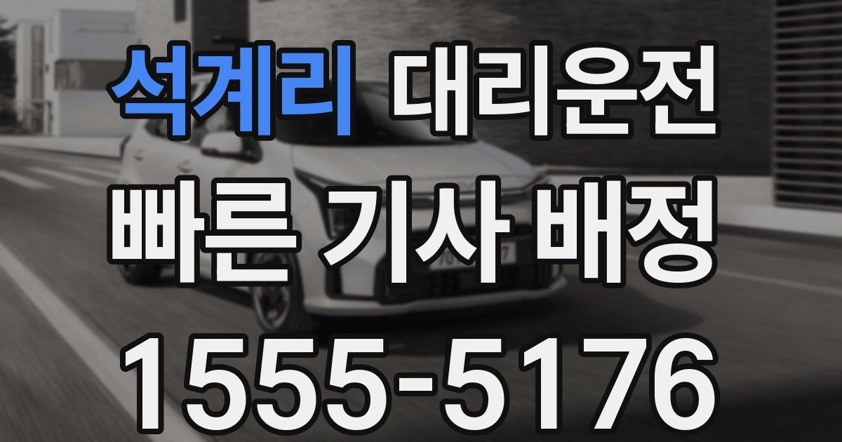일일대리기사