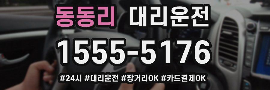 동동리 대리운전