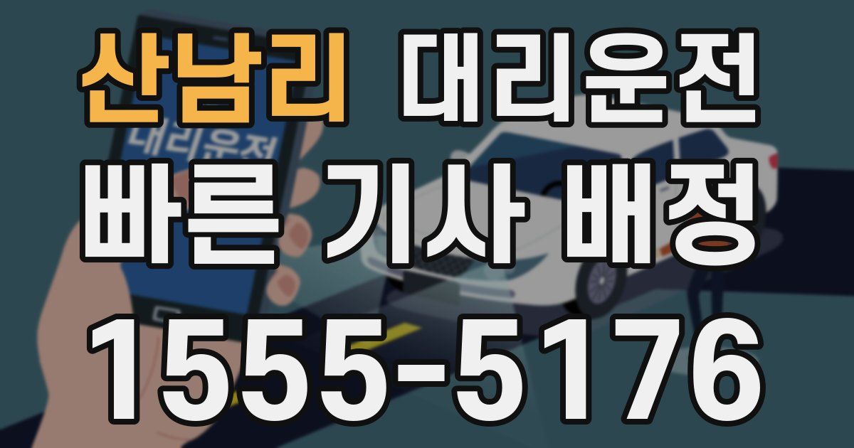 일일대리기사