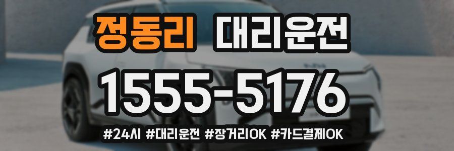 정동리 대리운전