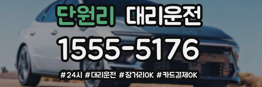 단원리 대리운전