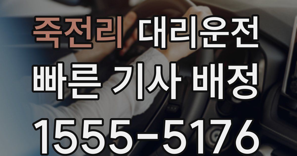 일일대리기사