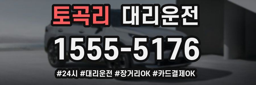 토곡리 대리운전