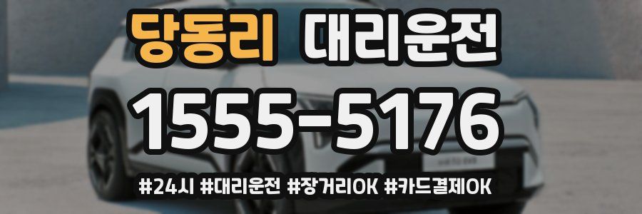 당동리 대리운전