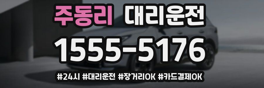 주동리 대리운전