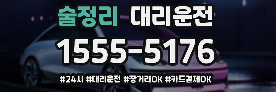 술정리 대리운전