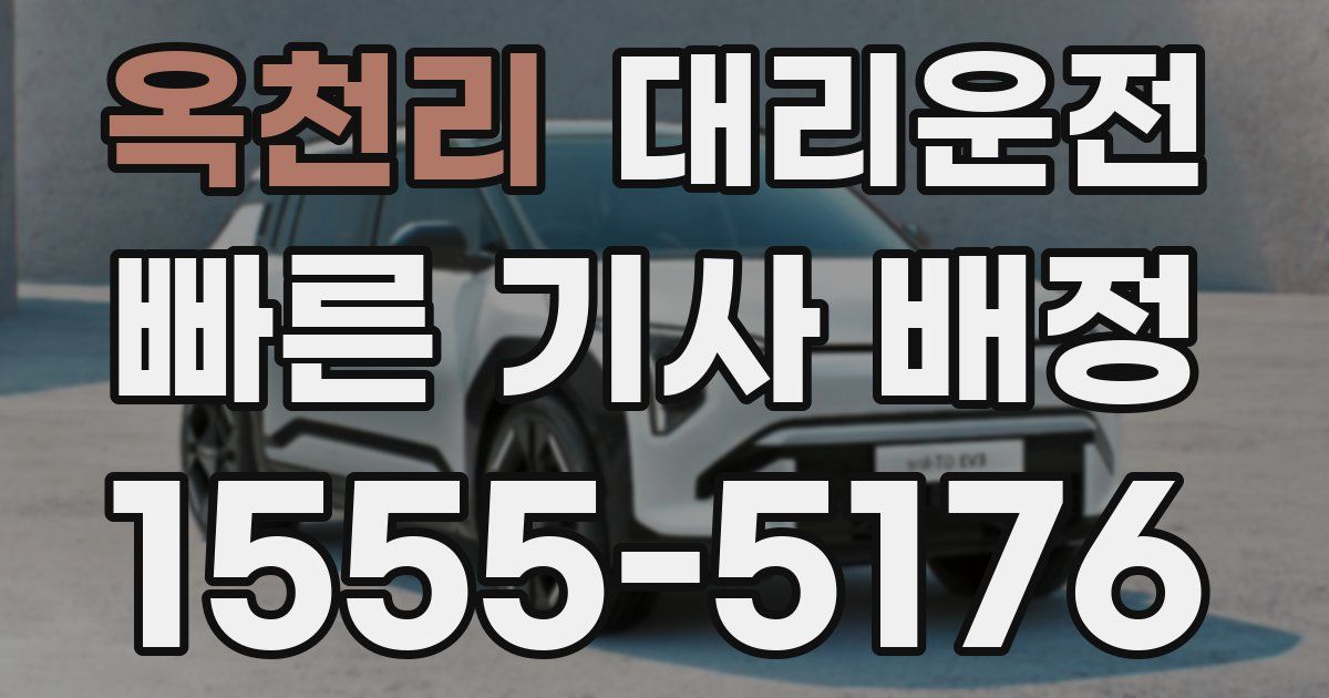 일일대리기사