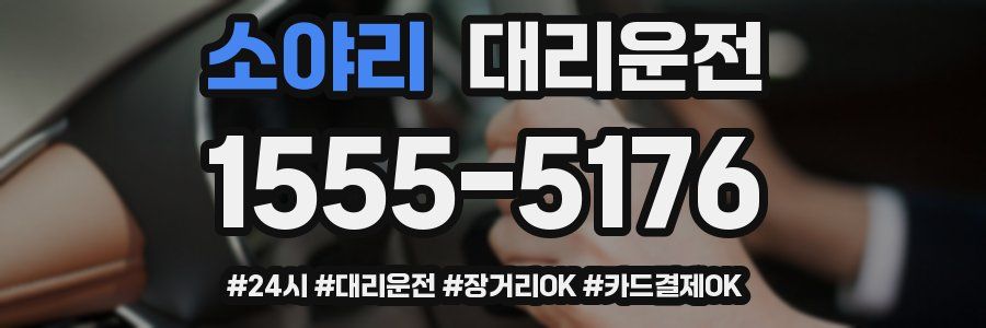 소야리 대리운전