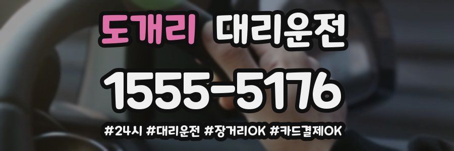 도개리 대리운전