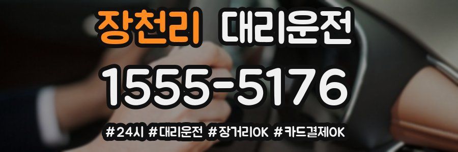 장천리 대리운전