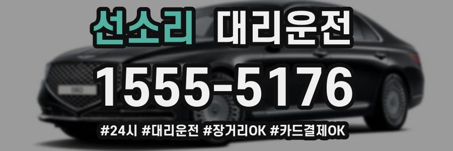 선소리 대리운전