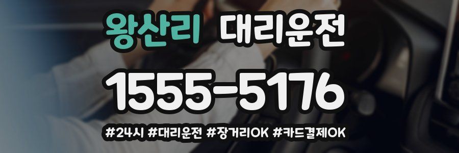 왕산리 대리운전