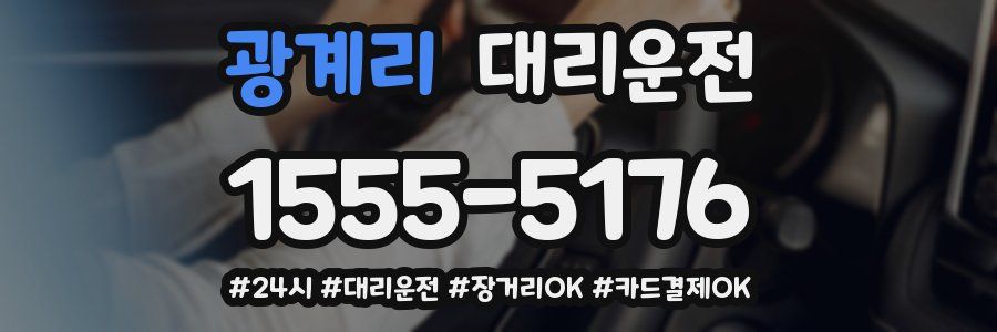 광계리 대리운전