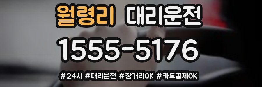 월령리 대리운전