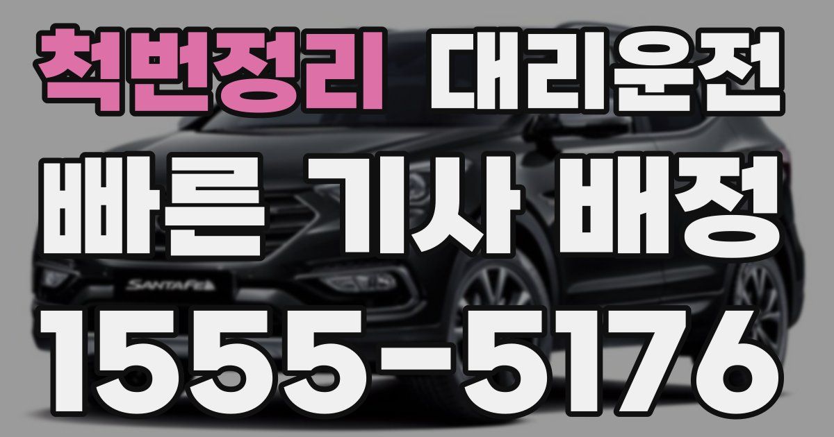 일일대리기사