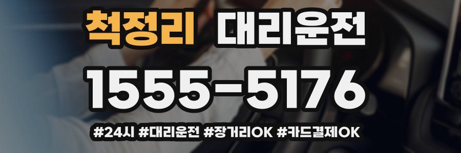 척정리 대리운전