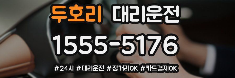 두호리 대리운전