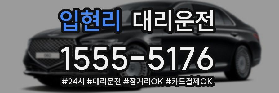 입현리 대리운전