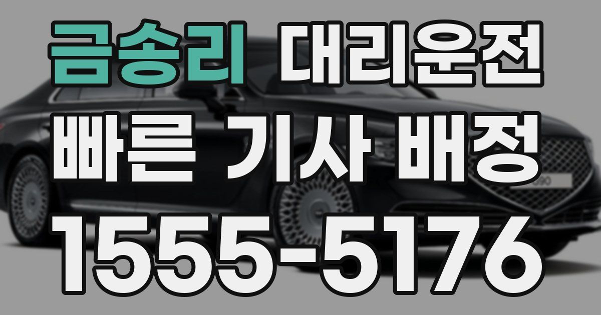 일일대리기사