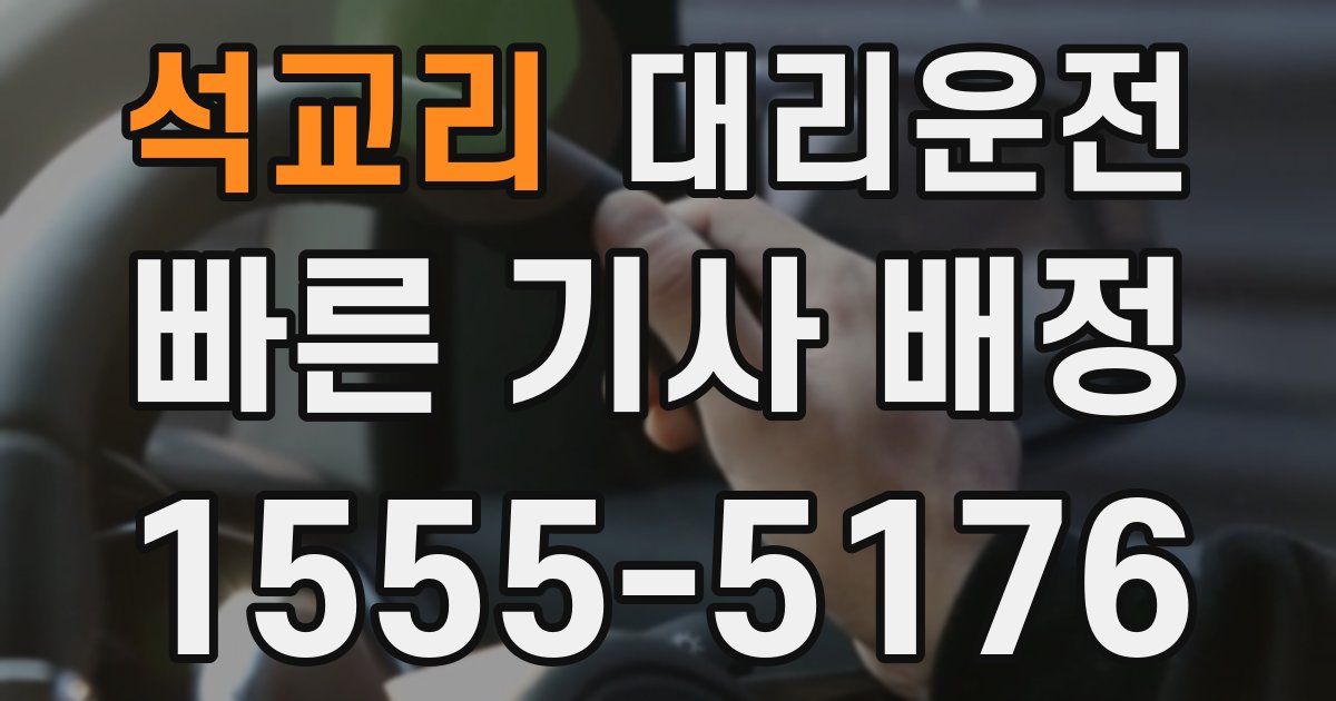 일일대리기사