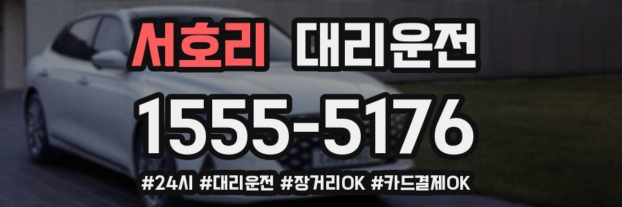 서호리 대리운전