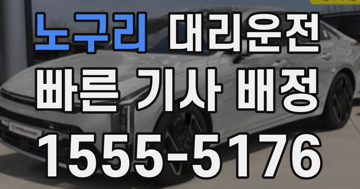 일일대리기사