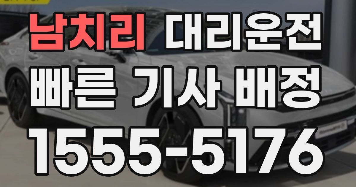 일일대리기사