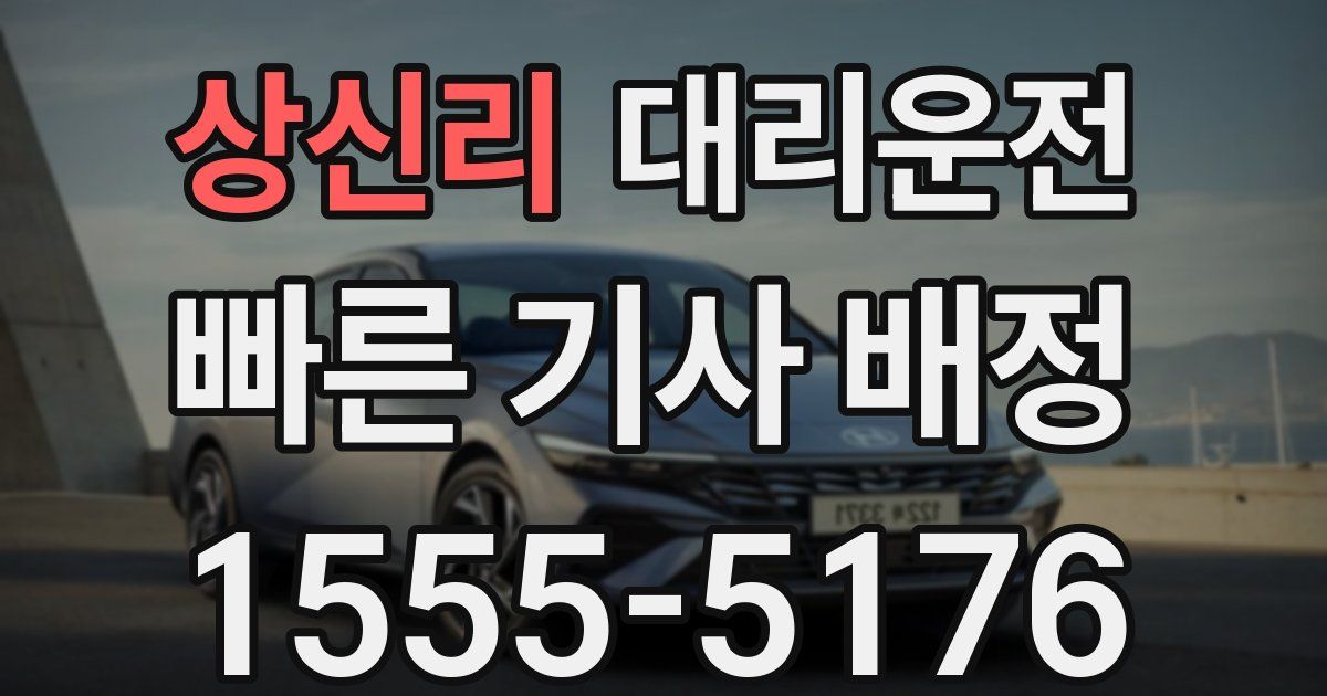 일일대리기사