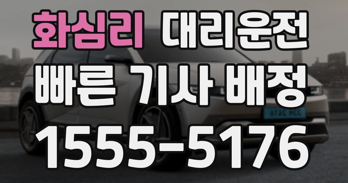 일일대리기사