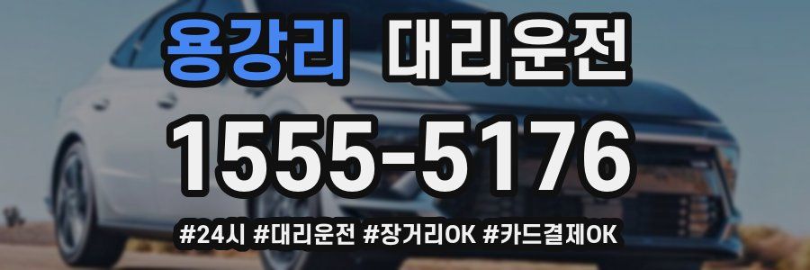 용강리 대리운전