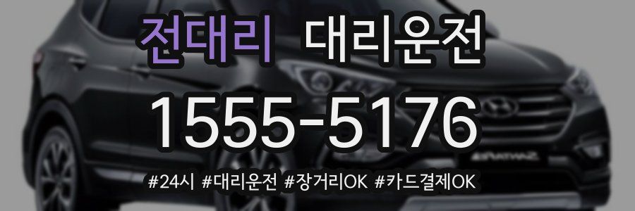 전대리 대리운전