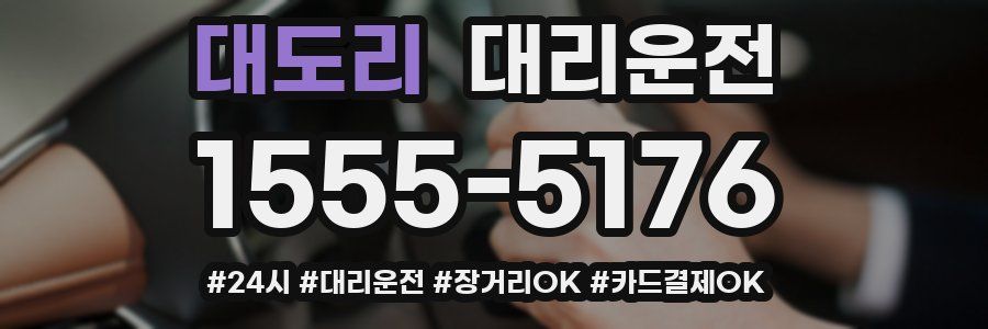 대도리 대리운전