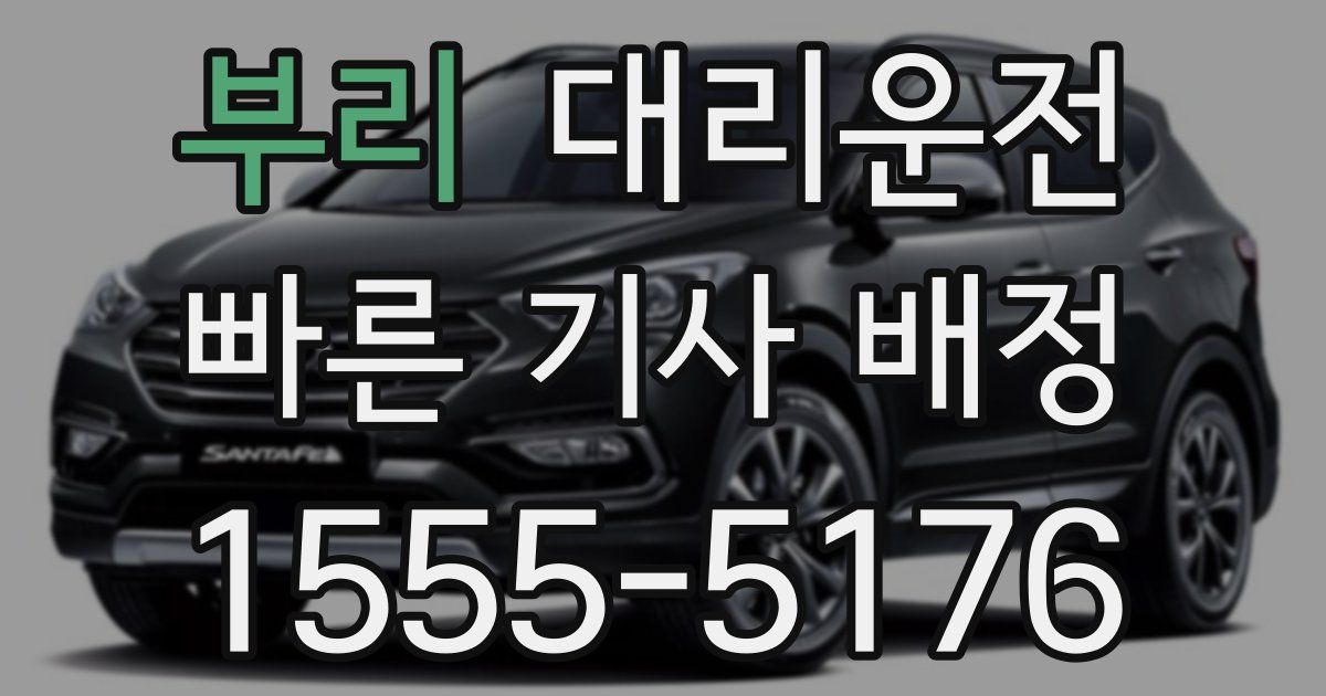 일일대리기사