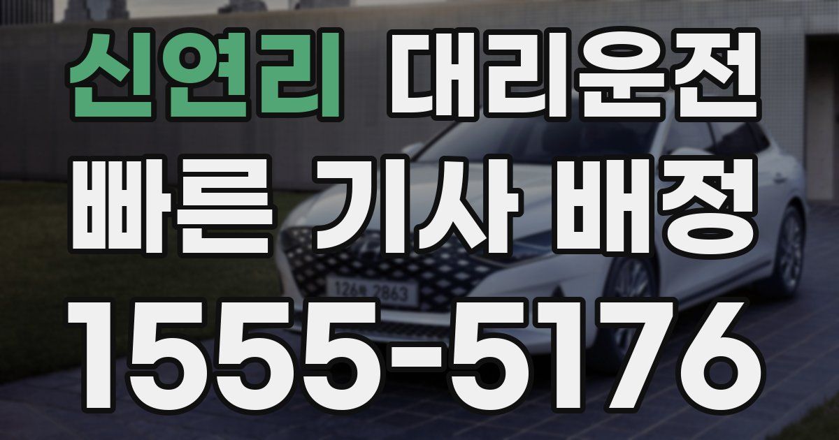 일일대리기사