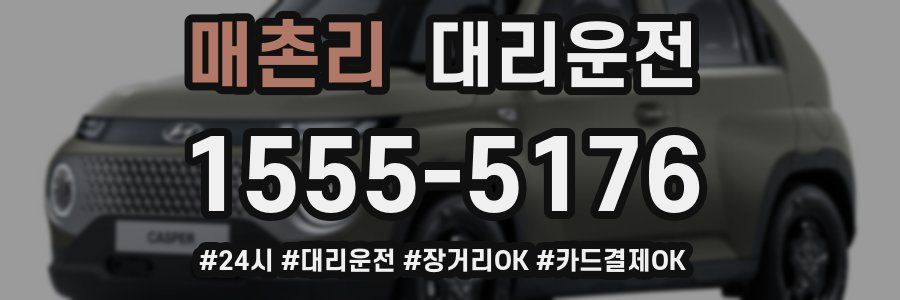 매촌리 대리운전