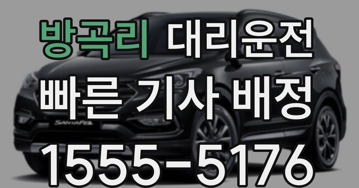 일일대리기사